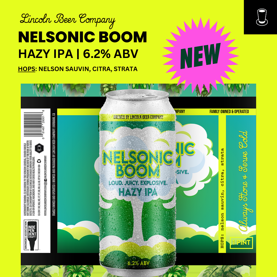 Nelsonic Boom by Lincoln Beer Company