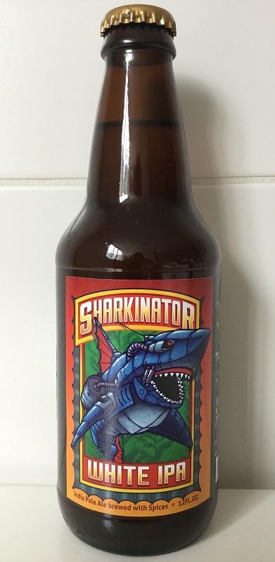 Sharkinator White IPA by Lost Coast Brewery and Cafe - Table Bluff Brewing, Inc.