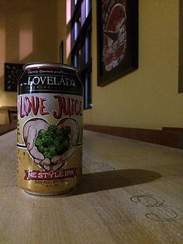 Love Juice by Lovelady Brewing Company
