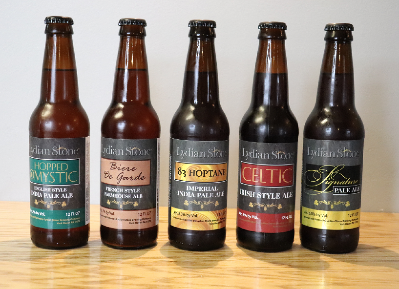 Hopped O'Mystic by Lydian Stone Brewery