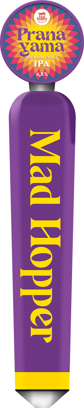 Pranayama IPA by Mad Hopper Brewing Company