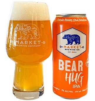 Bear Hug IPA by Market Brewing Company