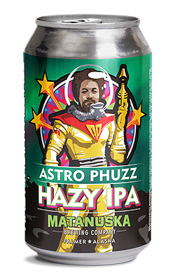 Astro Phuzz Hazy IPA by Matanuska Brewing Company