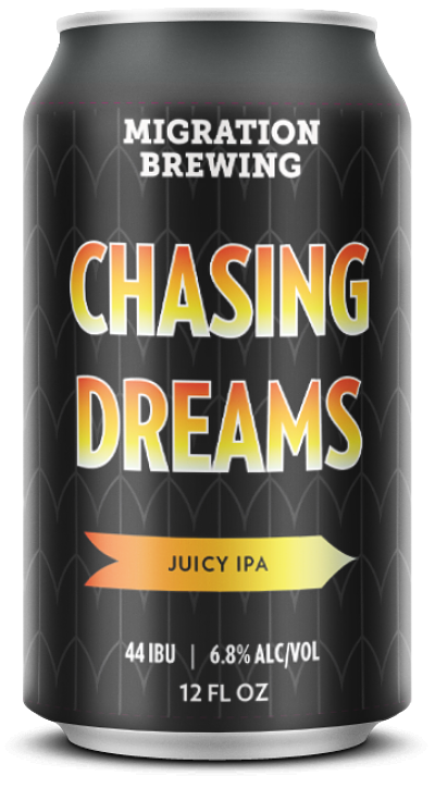 Chasing Dreams IPA by Migration Brewing Co