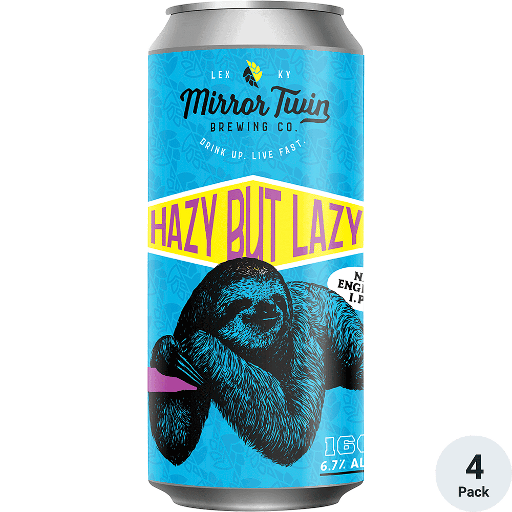 Hazy But Lazy by Mirror Twin Brewing