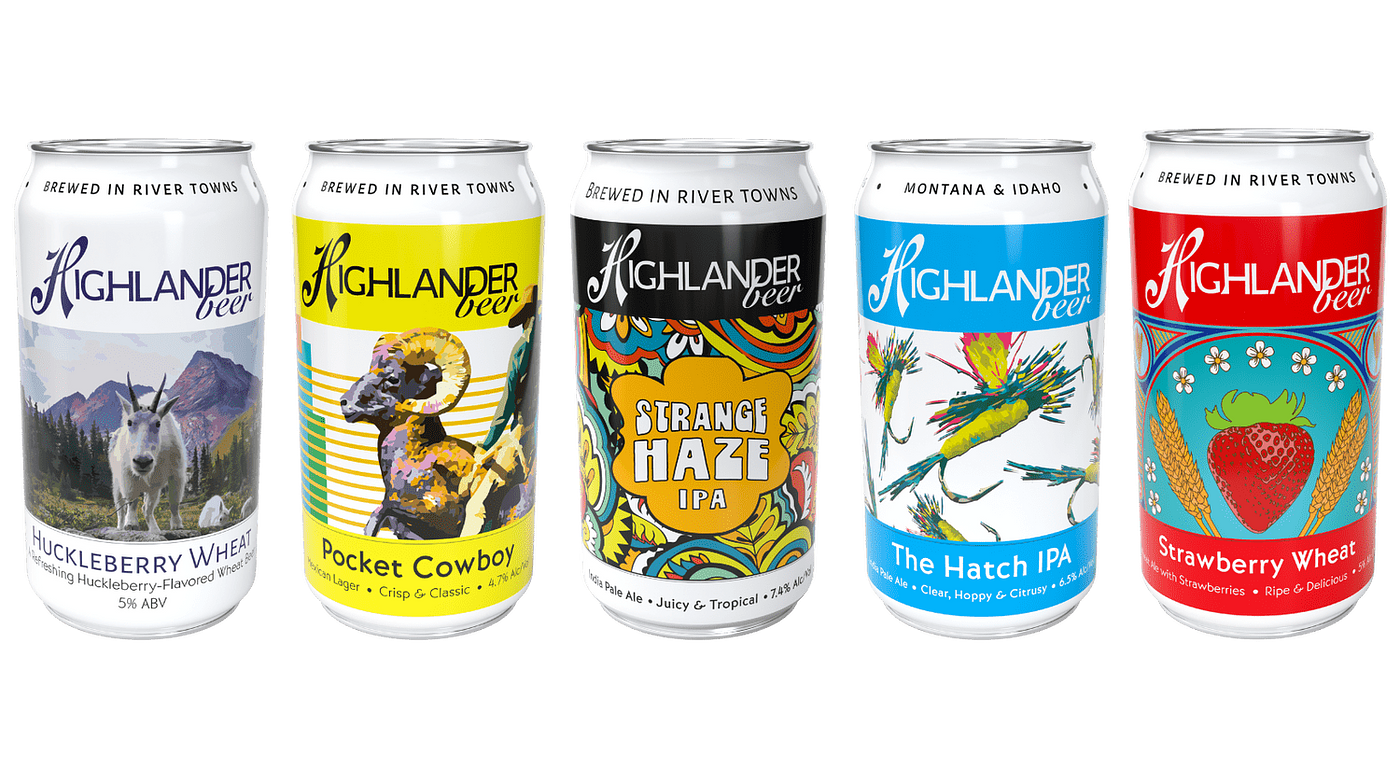 Strange Haze IPA by Missoula Brewing Company