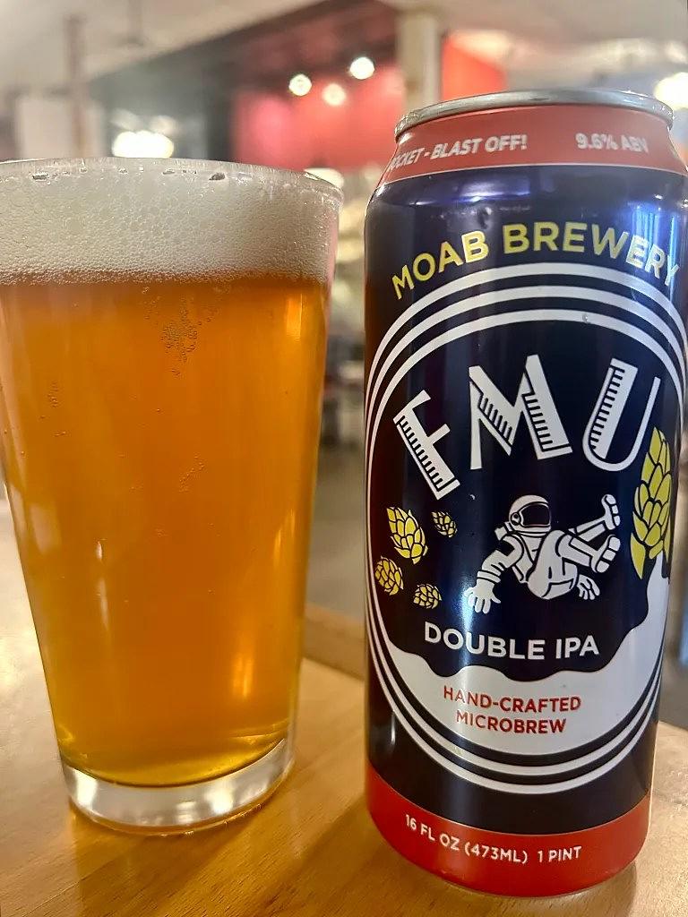 FMU Double IPA by Moab Brewery