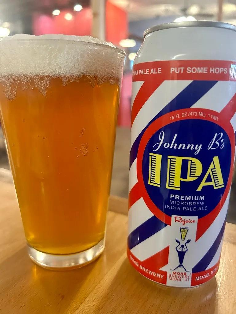 Johnny B's IPA by Moab Brewery