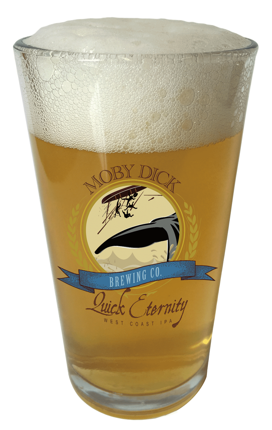 Quick Eternity West Coast IPA by Moby Dick Brewing Co.