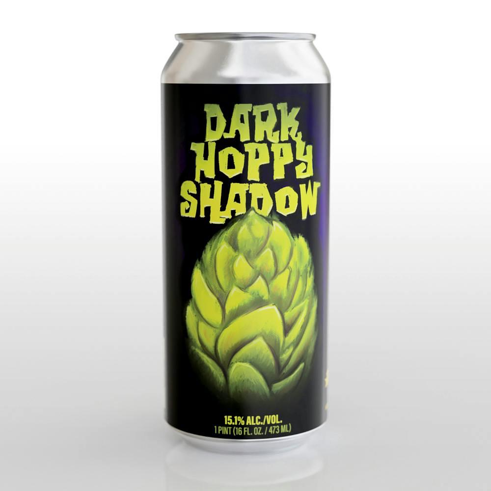 Dark Hoppy Shadow Belgian Intercontinental Black IPA (2022) by Hoppin' Frog Brewing Co