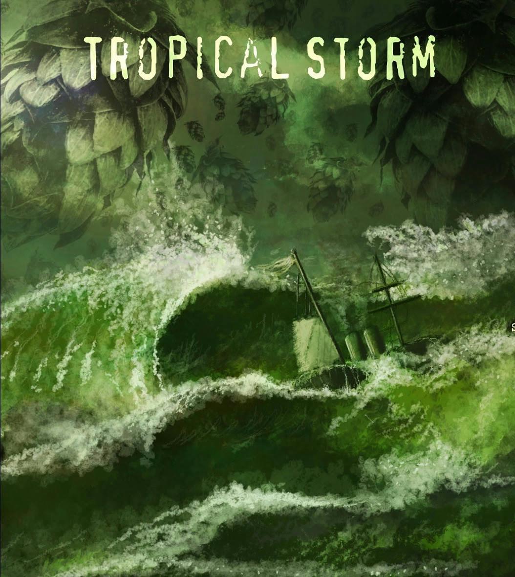 Tropical Storm (2019) by Hoppin' Frog Brewing Co