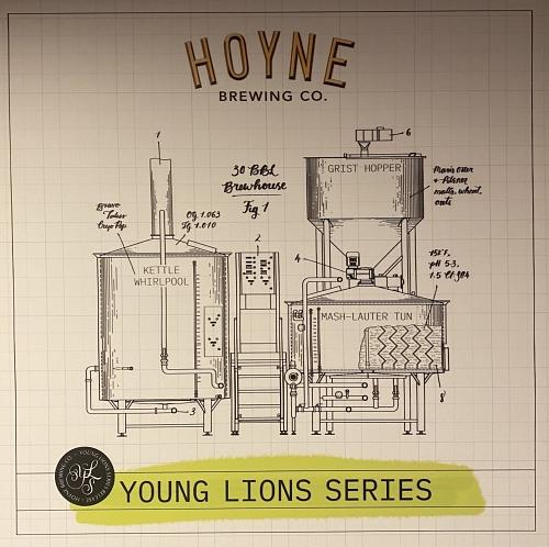 Young Lions Hazy IPA Vol. 2 by Hoyne Brewing Co.