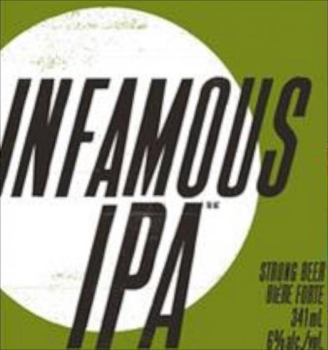 Infamous IPA by Infamous Brewing