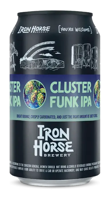 Cluster Funk IPA by Iron Horse Brewery