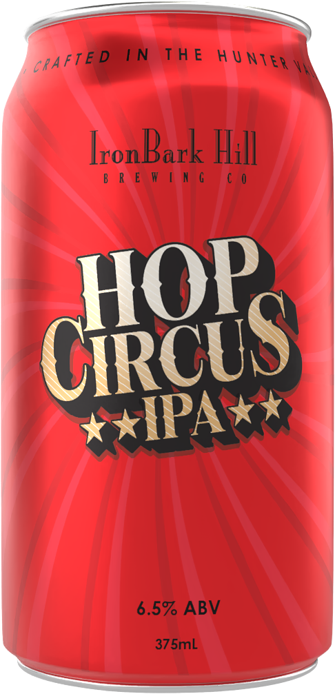 Hop Circus IPA by IronBark Hill Brewing Co.