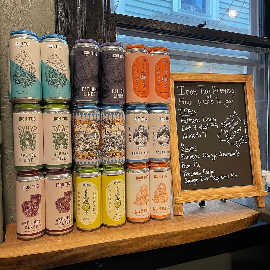 Fathom Lines NEIPA by Iron Tug Brewing