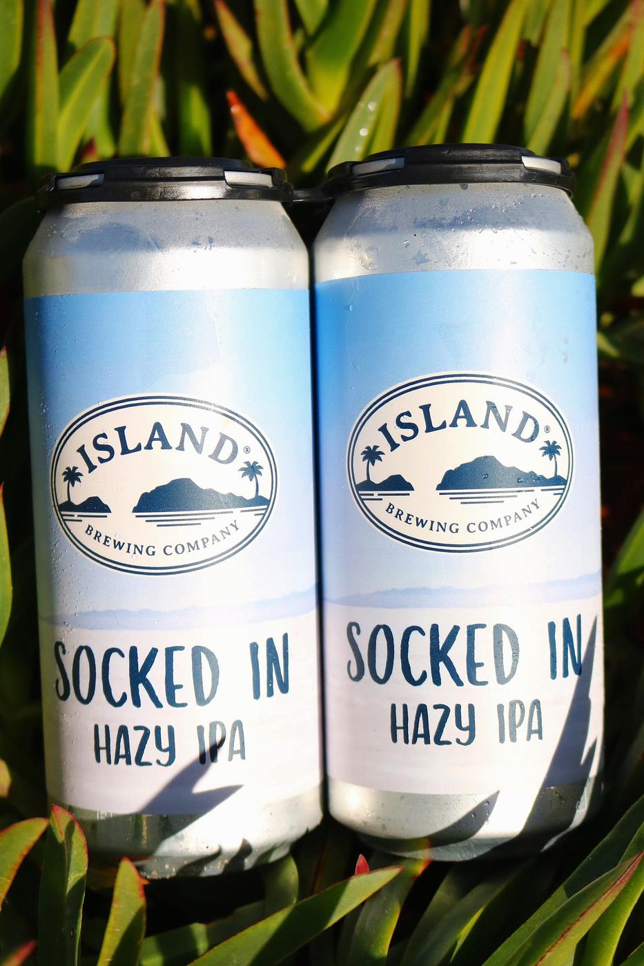 Socked In Hazy IPA by Island Brewing Co