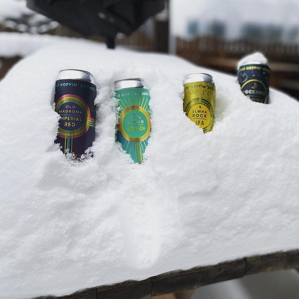 Elwha Rock IPA by Island Hoppin' Brewery