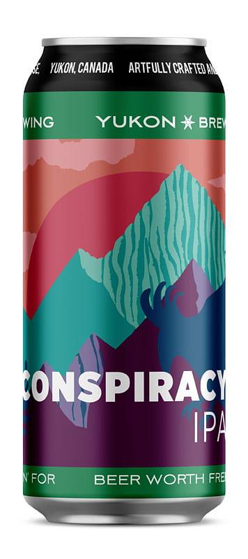 Conspiracy Black IPA by Kaweah Brewing Co.