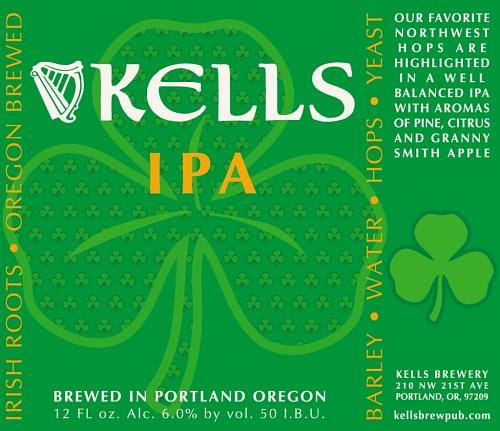 Kells IPA by Kells Brew Pub
