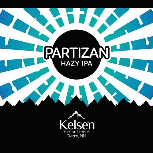 Partizan Hazy IPA by Kelsen Brewing Company