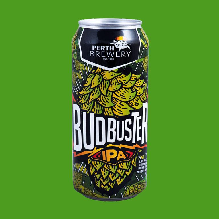 BUDBUSTER IPA by Perth Brewery