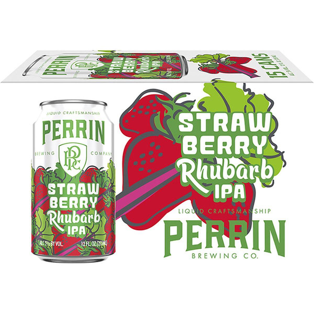 Strawberry Rhubarb IPA by Perrin Brewing Company