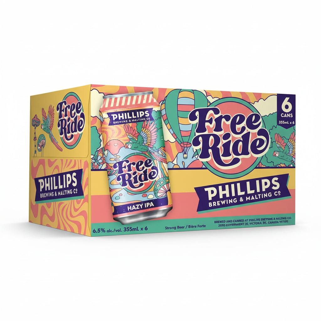 Free Ride Hazy IPA by Phillips Brewing Company