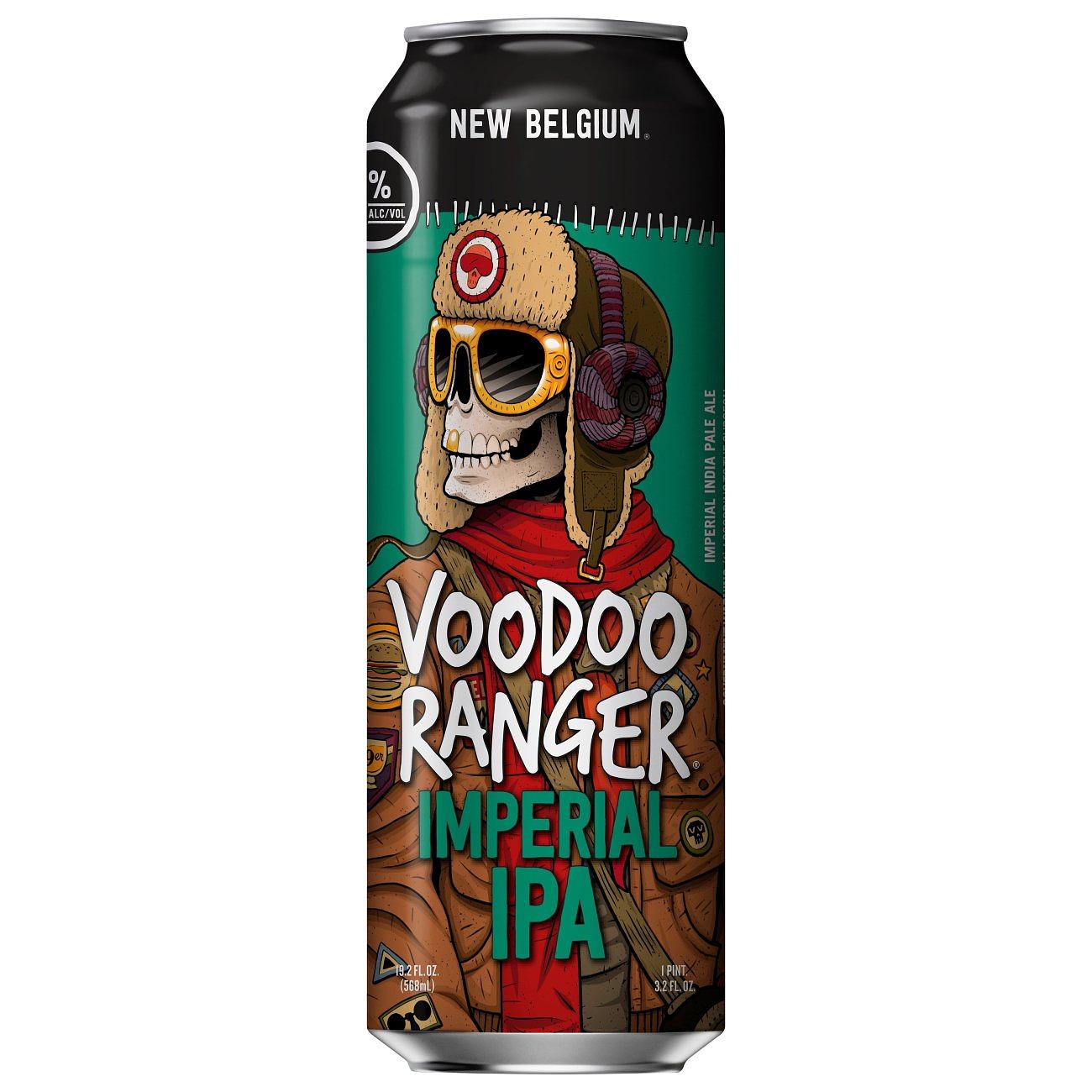 Voodoo Ranger Imperial IPA by New Belgium Brewing