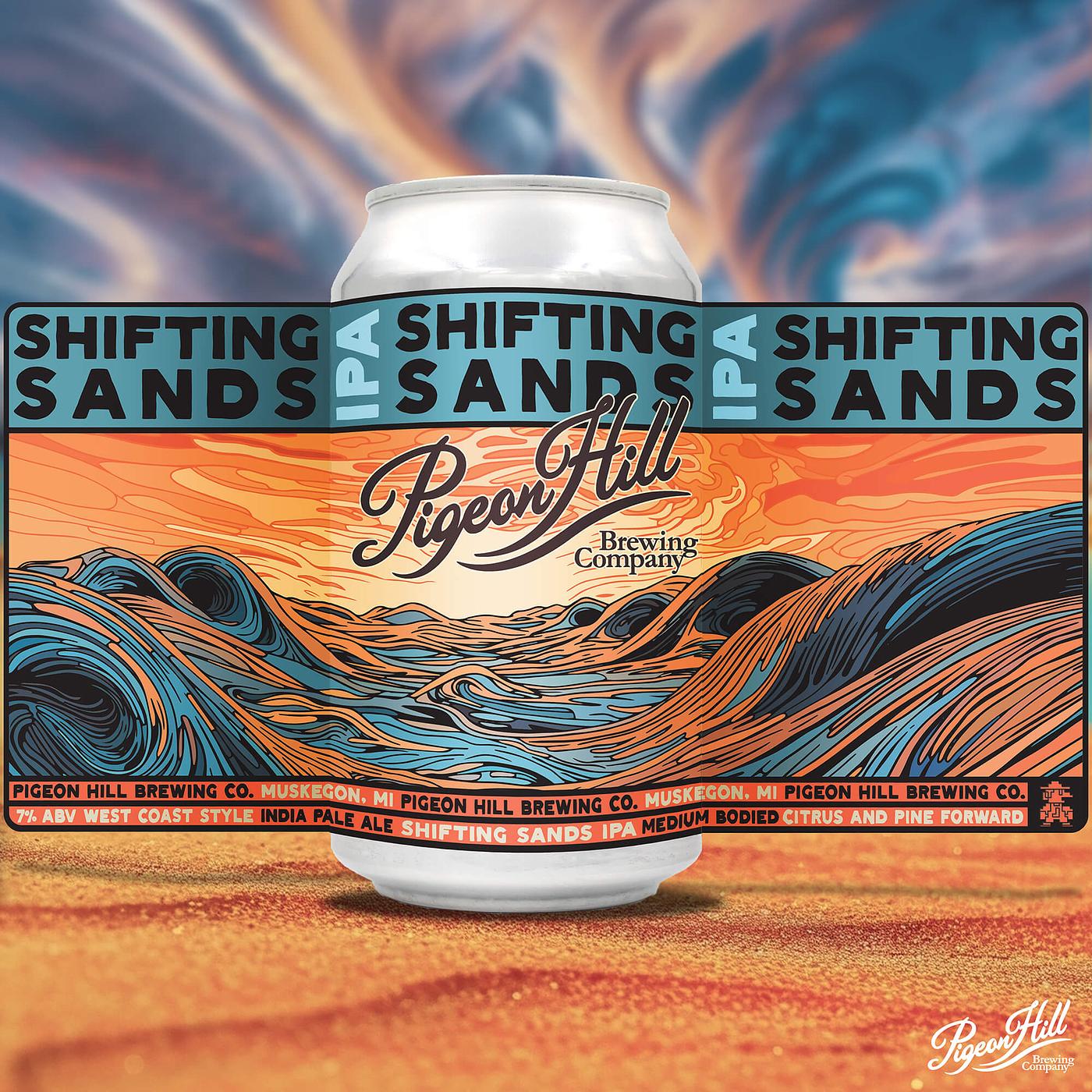 Shifting Sands IPA by Pigeon Hill Brewing Co