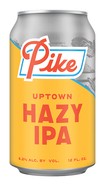 Uptown Hazy IPA by Pike Brewing Co