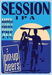 Session IPA by Pin-up Beers Ltd