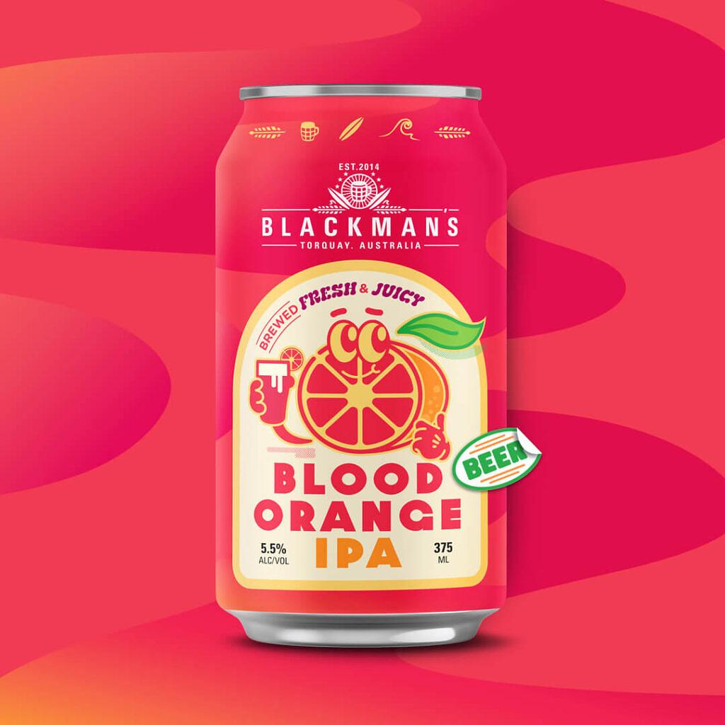 Blood Orange IPA by Pitchers Sports Restaurant and Brewery