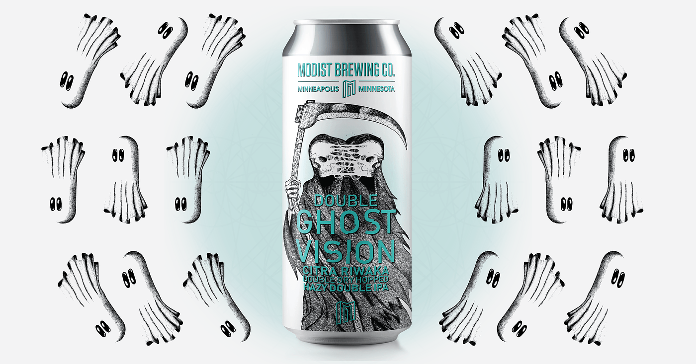 Double Ghost Vision Citra Riwaka by Modist Brewing Company
