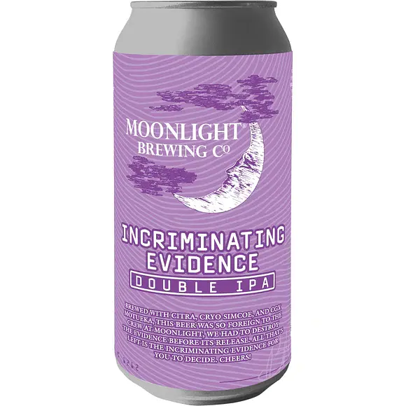 Incriminating Evidence Double IPA by Moonlight Brewing Co