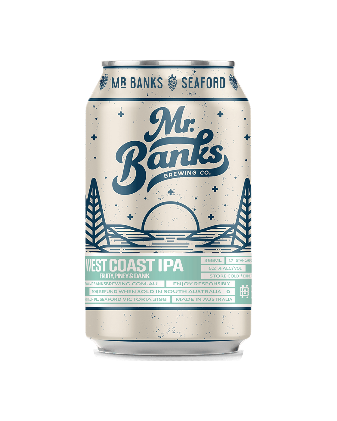 WEST COAST IPA by Mr.Banks Brewing Co