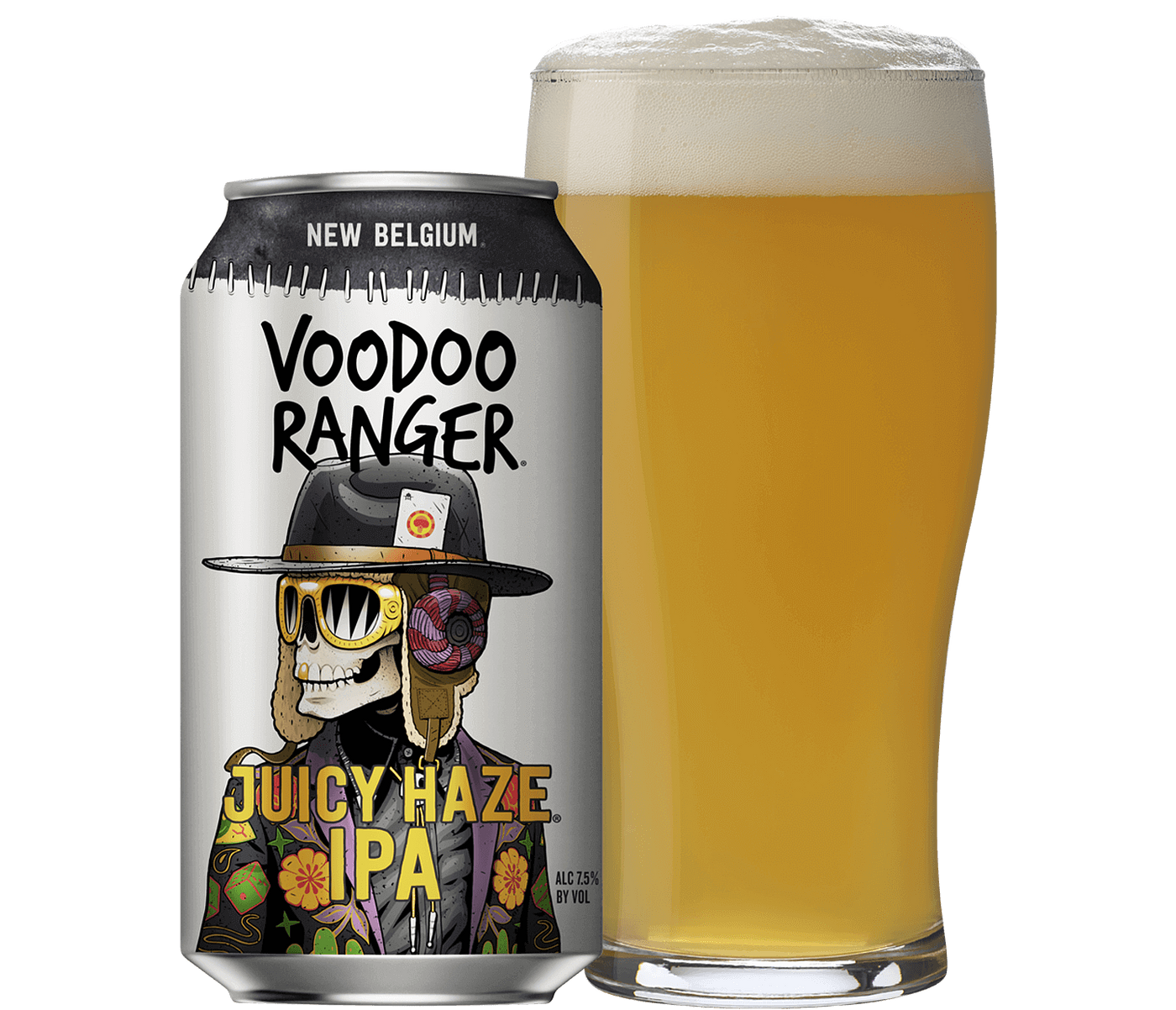 Voodoo Ranger Juicy Haze IPA by New Belgium Brewing Co