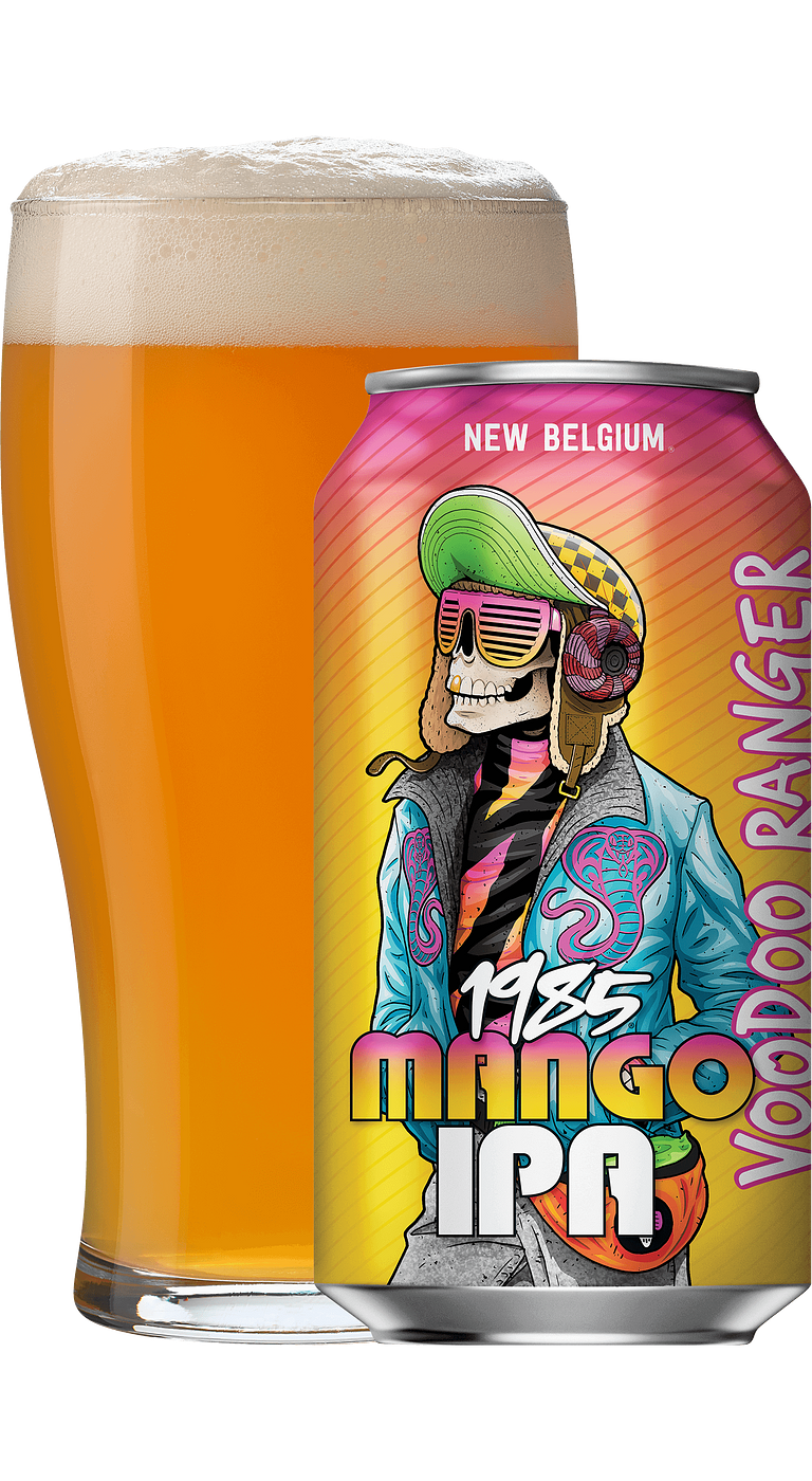 Voodoo Ranger 1985 Mango IPA by New Belgium Brewing Co