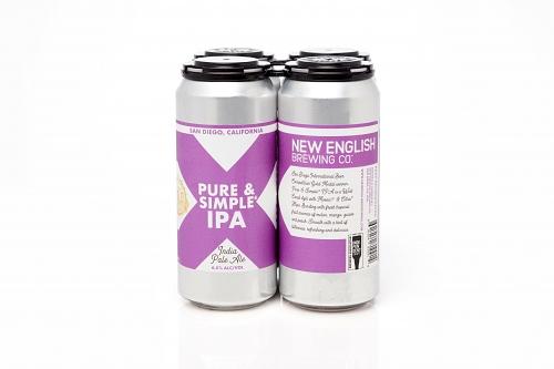 Pure & Simple IPA by New English Brewing Co Inc