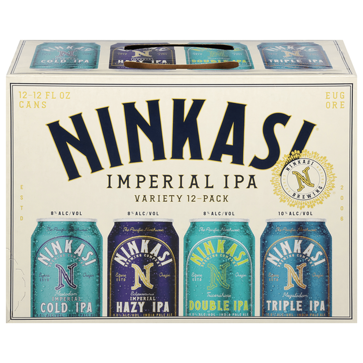 Imperial IPA Variety 12-Pack by Ninkasi Brewing Co