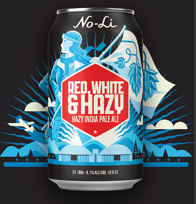 Red, White & Hazy by No-Li Brewhouse