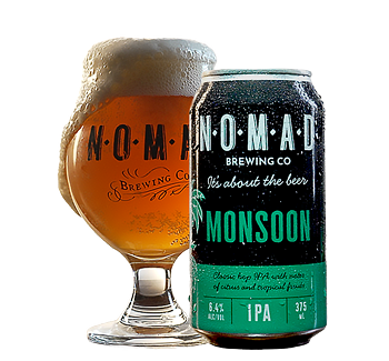 Monsoon IPA by Nomad Brewing Co