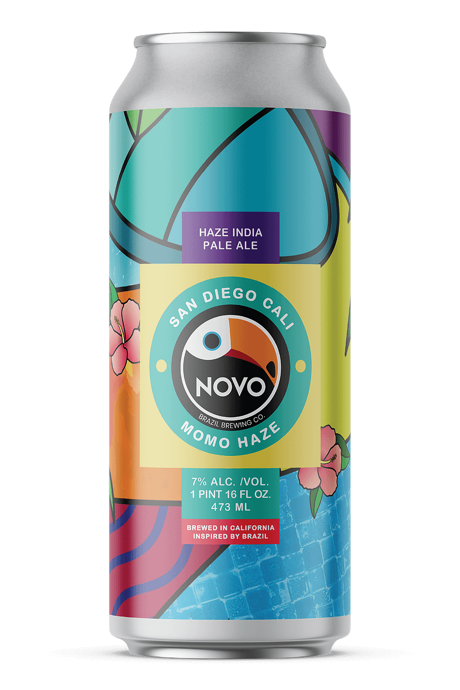 Momo Haze by Novo Brazil Brewing Company