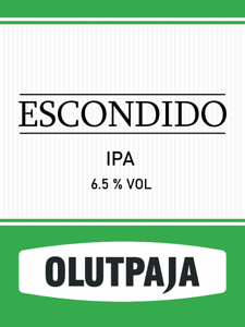 Escondido IPA by Olutpaja
