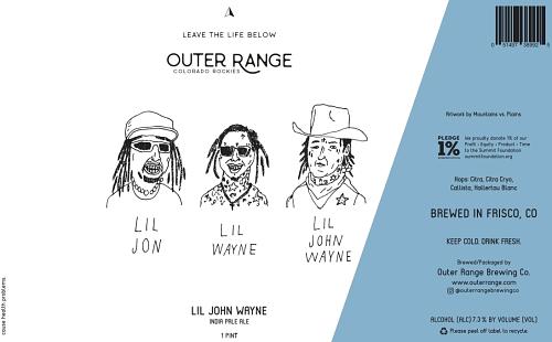 Lil John Wayne by Outer Range Brewing Co