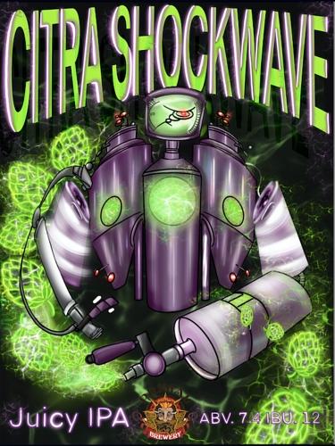 Citra Shockwave by Primal Brewery