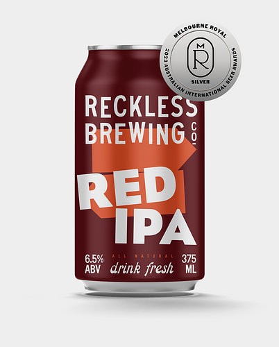 Reckless Red IPA by Reckless Brewing