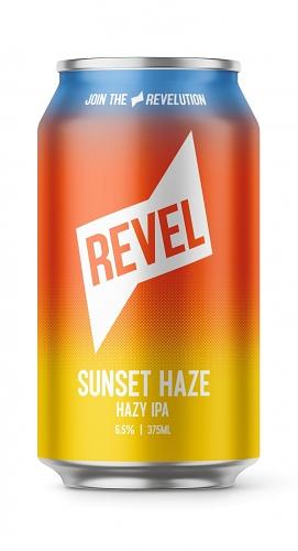 Sunset Haze Hazy IPA by Revel Brewing Co