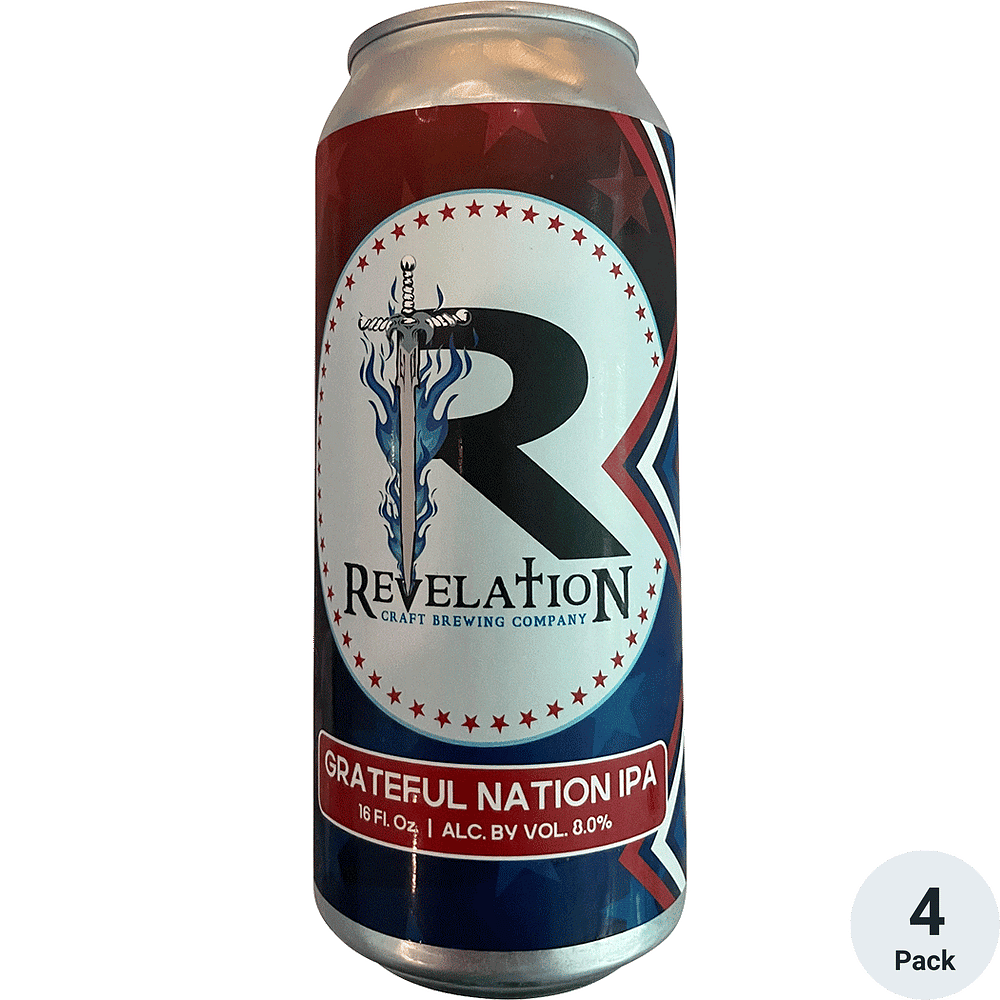 Grateful Nation IPA by Revelation Craft Brewing Co