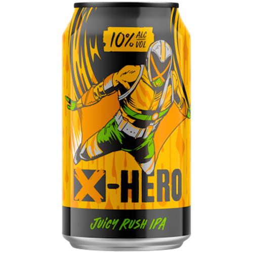 X-Hero Juicy Rush by Revolution Brewing - Brewpub